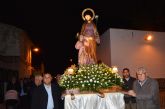 El barrio de La Condomina cierra sus fiestas con la procesión del patrón San José