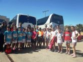 Varios escolares de Totana participan en la Final Regional de Campo a Travs, en categoras alevn y benjamn