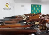 La Guardia Civil de Murcia celebra la exposicin-subasta de armas del ao 2022