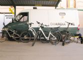 La Guardia Civil detiene a dos individuos por la sustracci�n de numerosos patinetes y bicicletas el�ctricas en �guilas