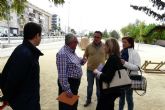 La Alcaldesa de Molina de Segura visita las obras de integracin y mejora de la carretera nacional 301