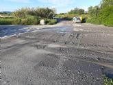 El Ayuntamiento de Lorca trabaja para arreglar los caminos que quedaron dañados por las fuertes lluvias de este domingo