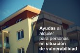 Abierto el plazo de solicitud de ayudas de alquiler para colectivos especialmente vulnerables