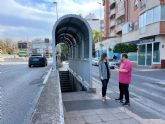Fomento sustituye la cubierta de acceso al tnel peatonal que comunica los barrios de San Antn y San Basilio