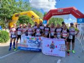 Presencia masiva del Club Cuatro Santos Cartagena en la XX maratn de Almans