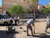 El Ayuntamiento de Lorca consigue desbloquear los problemas que mantenían cerrada parte del aparcamiento situado junto a la iglesia de San Patricio