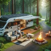 La autocaravana, una alternativa econ�mica para viajar con ninos este verano