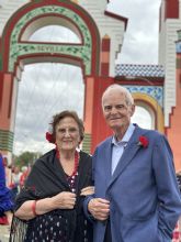 El matrimonio octogenario que cumple su sue&ntilde;o de volver a la Feria de Sevilla