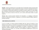 La plataforma vecinal celebra un importante avance contra la macroplanta de biogás de San Javier