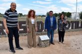 El Parque de la Antena estrena un gran r�tulo con el nombre de Las Torres de Cotillas
