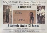 Santa Luca vive este viernes un homenaje al cantaor El Rampa por los 100 anos de cante en este barrio de Cartagena