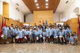 Lpez Miras recibe a los nios con hemofilia que participan en un campamento en Totana para ser ms autnomos