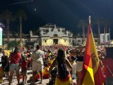 Miles de ciezanos salieron a la calle para festejar el triunfo de Espana en el mundial