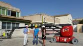 Nueva cubierta en el CEIP Sagrado Corazn de Librilla