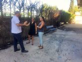 Educación impulsa mejoras en el Colegio Antonio Delgado Dorrego de Murcia, tras el incendio sucedido ayer
