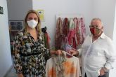 El Centro Regional de Artesana de Cartagena acoge una muestra de telas pintadas a mano por el artista Alfredo Caral