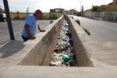 Desidia municipal en la entrada urbana a Lorca por Murcia