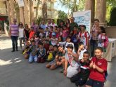 Alzheimer Lorca y el colegio San Cristóbal conmemoran el Día Mundial del Alzheimer con una campaña informativa para concienciar a los lorquinos sobre la enfermedad
