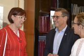 La Vicepresidenta de la Comunidad visita el Rectorado de la UMU para informarse de los trabajos de la Ctedra Tierra Prspera de Gnero y Trabajo