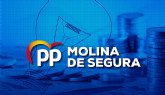 José Ángel Alfonso, presidente del PP de Molina de Segura, pide unanimidad política para exigir al Gobierno de España la bajada de la luz