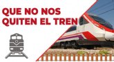 CONSUMUR llama a la movilización ciudadana en contra del cierre de la línea férrea Murcia-Águilas