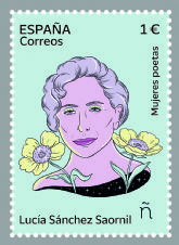 Correos emite un sello dedicado a la poeta Luca Snchez Saornil