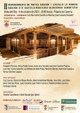 Marciano Snchez y Santiago Liberal debutan como miembros del II Hermanamiento Oretania de poetas de Euskadi y Castilla-La Mancha. Aldea del Rey 2025