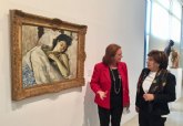 Cultura exhibe una nueva obra del pintor Andrs Conejo depositada en el Museo de Bellas Artes de Murcia por su familia