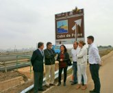 La autova de La Manga estrena señales tursticas para poner en valor los atractivos de Cabo de Palos, La Unin y la oferta de golf
