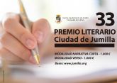 La Junta de Gobierno aprueba la convocatoria del XXXIII Premio Literario Ciudad de Jumilla