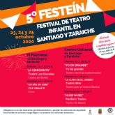 5ª edición del festeín festival de teatro infantil en Santiago y Zaraiche