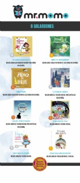 La editorial infantil espanola mr. momo consigue 8 galardones en los 'International Latino Book Awards'