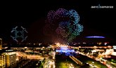 Aerocamaras y EHang se unen para ofrecer los 'Drone Show' con mayor n�mero de drones