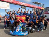 El piloto murciano Jos Antonio Gmez, subcampen del mundo de Karting