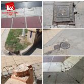 IU-Verdes de Cieza denuncia el deterioro de la Plaza de Espa&ntilde;a y exige a Tom�s Rubio su reparaci�n inmediata