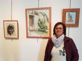 La artista caravaqueña Raquel Rosique expone hasta el 30 de noviembre en la Casa de la Cultura