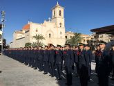 El alcalde Jos Miguel Luengo  recibe en el Ayuntamiento a los nuevos alumnos de la Academia General del Aire