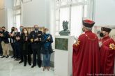 La Orden de Santa Mara dona un busto de Alfonso X para su instalacin en el Castillo Concepcin