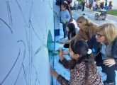 Estudiantes de Alcantarilla pintan murales en el Parque de Educacin Vial por el Da de los Derechos de la Infancia