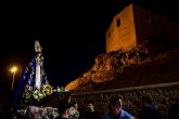 La Purísima de Bolnuevo procesiona por el casco histórico de Mazarrón en el Día del Milagro