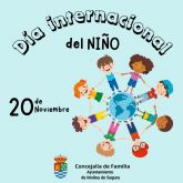 El Ayuntamiento de Molina de Segura conmemora el Día Mundial de la Infancia