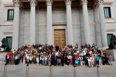 Ninos y ninas defienden en el Congreso de los Diputados