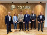 El alcalde de Cieza visita las instalaciones de la FREMM en Murcia