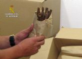 La Guardia Civil se incauta de ms de 30.000 puros artesanales en un vehculo