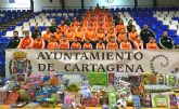 Rifa solidaria como colaboración con la campaña municipal de recogida de juguetes