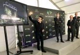 El consejero de Hacienda asiste a la colocacin de la primera piedra del Gran Casino del Grupo Orenes