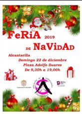 Recepción de Papá Noel y feria de comercio, el domingo en la plaza Adolfo Suárez