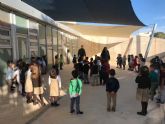 La zona de Infantil del Colegio Ntra. Sra. del Rosario ya dispone de espacios de sombra en el patio