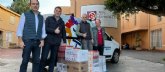 El Colegio Oficial y la Asociacin de Qumicos de la Regin de Murcia, hacen su donacin de alimentos a Jess Abandonado