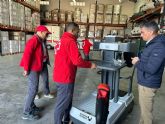 Mitsubishi Logisnext Europe realiza una donacin de maquinaria a Cruz Roja